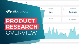 ZikAnalytics – eBay Product Research Tool to find Hot Items to sell on eBay